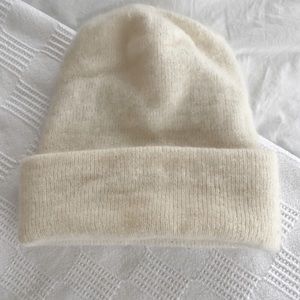 Cream beanie - perfect for winter